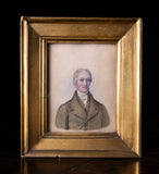 Early 19th Century Pair of Watercolour Portraits - Harrington Antiques