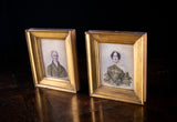 Early 19th Century Pair of Watercolour Portraits - Harrington Antiques