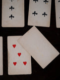 Early 20th Century Handmade Playing Cards - Harrington Antiques