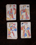 Early 20th Century Handmade Playing Cards - Harrington Antiques