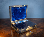 Fine Gilt Tooled Leather Writing box by Fitzmaurice West, London. - Harrington Antiques