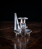 Fine Silver Chamberstick With Snuffer by Matthew Boulton, 1825. - Harrington Antiques