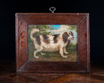 Folk Art Portrait Of A Spaniel - Harrington Antiques