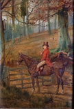 George Goodwin Kilburn (1839-1924) - A Ride In The Woods. Oil on Panel. - Harrington Antiques