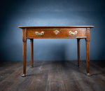 George III Oak Writing Table - Harrington Antiques