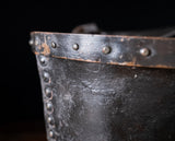 George V Leather Fire Bucket - Harrington Antiques