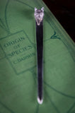 George V Silver Novelty Fox Letter Opener. Stokes & Ireland, 1933 - Harrington Antiques