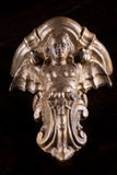 Gilt Terracotta Winged Siren Wall Brackets (With Provenance), c.1890 - Harrington Antiques