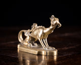 Gothic Mythical Beast Brass Coat Hook, c.1880 - Harrington Antiques