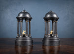 Grand Tour Bronze & Slate Temple Models, c.1880 - Harrington Antiques