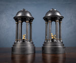 Grand Tour Bronze & Slate Temple Models, c.1880 - Harrington Antiques