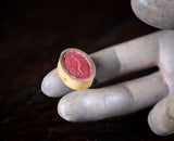 Grand Tour Red Sulphur Intaglio, c.1800 - Harrington Antiques