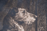 Herbert Dicksee (1862 - 1942) - 'Waiting For Master'. Signed Etching. - Harrington Antiques