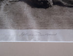 Herbert Dicksee (1862 - 1942) - 'Waiting For Master'. Signed Etching. - Harrington Antiques