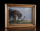 Kershaw Schofield (1875-1941) - Trees In Landscape. Oil On Board. - Harrington Antiques