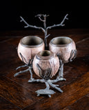 Large Bronze & Coconut Table Vesta, c.1880 - Harrington Antiques