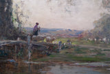 Lois Henri Foreau (1866 - 1938) - A Rural Landscape - Harrington Antiques