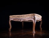 Louis XV Style Carved Beech Stool, c.1900 - Harrington Antiques