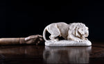Manner Of Antoine - Louis Barye (1795 - 1875) - Large Prowling Lion - Harrington Antiques