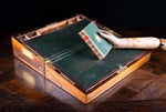 Monumental Rosewood Brass Inlaid Writing Slope, c.1840 - Harrington Antiques