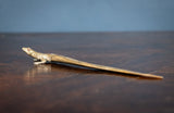 Novelty Brass & Horn Lizard Letter Opener, c.1900 - Harrington Antiques