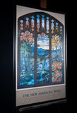 Original Metropolitan Museum Of Art 'Autumn Landscape' Poster (After Louis Comfort Tiffany) - Harrington Antiques