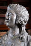 Plaster Bust Of Princess De Lambelle After Augustin Pajou (French, 1730 - 1809) - Harrington Antiques