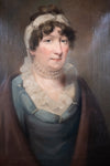 Portrait of 'Jean Bryce or Crawford'. Oil On Canvas. - Harrington Antiques