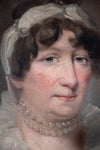 Portrait of 'Jean Bryce or Crawford'. Oil On Canvas. - Harrington Antiques