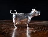 Rare Dutch Silver Cow Creamer, c.1905 - Harrington Antiques