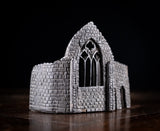 Rare Irish Bog Oak Miniature Gothic Architectural Ruin, c.1860 - Harrington Antiques