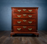 Small George III Mahogany Chest of Drawers - Harrington Antiques