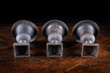 Three Miniature Cast Iron Urns - Harrington Antiques