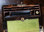 Victorian Coromandel Writing Slope With Bramah Lock - Harrington Antiques