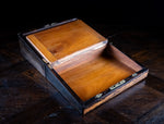 Victorian Coromandel Writing Slope With Bramah Lock - Harrington Antiques