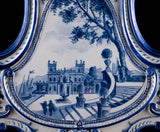 Villeroy & Boch Delft Ormolu Wall Sconce, c.1895 - Harrington Antiques
