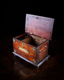 'William Hall's Wee Chest 1893', Scottish Folk Art Pine Chest - Harrington Antiques
