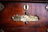 'William Hall's Wee Chest 1893', Scottish Folk Art Pine Chest - Harrington Antiques