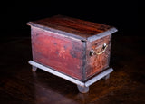 'William Hall's Wee Chest 1893', Scottish Folk Art Pine Chest - Harrington Antiques