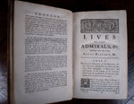 1750 Lives Of The Admirals By John Campbell. Four Volume Set. - Harrington Antiques