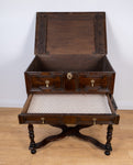 17th Century Oak Bible Box On Later Stand - Harrington Antiques