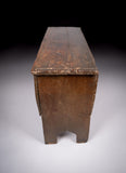 17th Century Oak Six Plank Coffer - Harrington Antiques