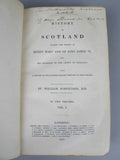 1827 The Works Of William Robertson: The History Of Scotland - Two Volumes. - Harrington Antiques