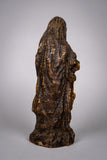 18th Century Italian Carved Wood Madonna Religious Icon / Figure - Harrington Antiques