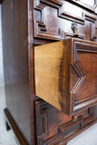 18th Century & Later Geometric Oak Chest Of Drawers. - Harrington Antiques