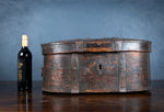 18th Century Swedish Bentwood Iron Bound Travel Box - Harrington Antiques