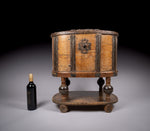 18th Century Swedish Bentwood Pine & Iron Strong Box - Harrington Antiques