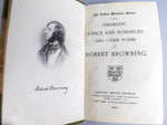 1901 Dramatic Lyrics & Romances Of Robert Browning. Oxford Miniature Edition. - Harrington Antiques