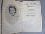 1904 The Complete Poetical Works Of Shelley. Exquisite Fine Binding. - Harrington Antiques