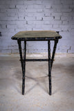 19th Century Ebonised & Gilt Faux Bamboo Folding Table By William Whiteley, London. - Harrington Antiques